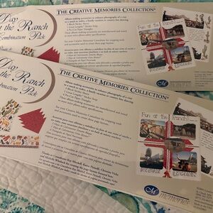 Creative Memories Day at the Ranch sticker Packs